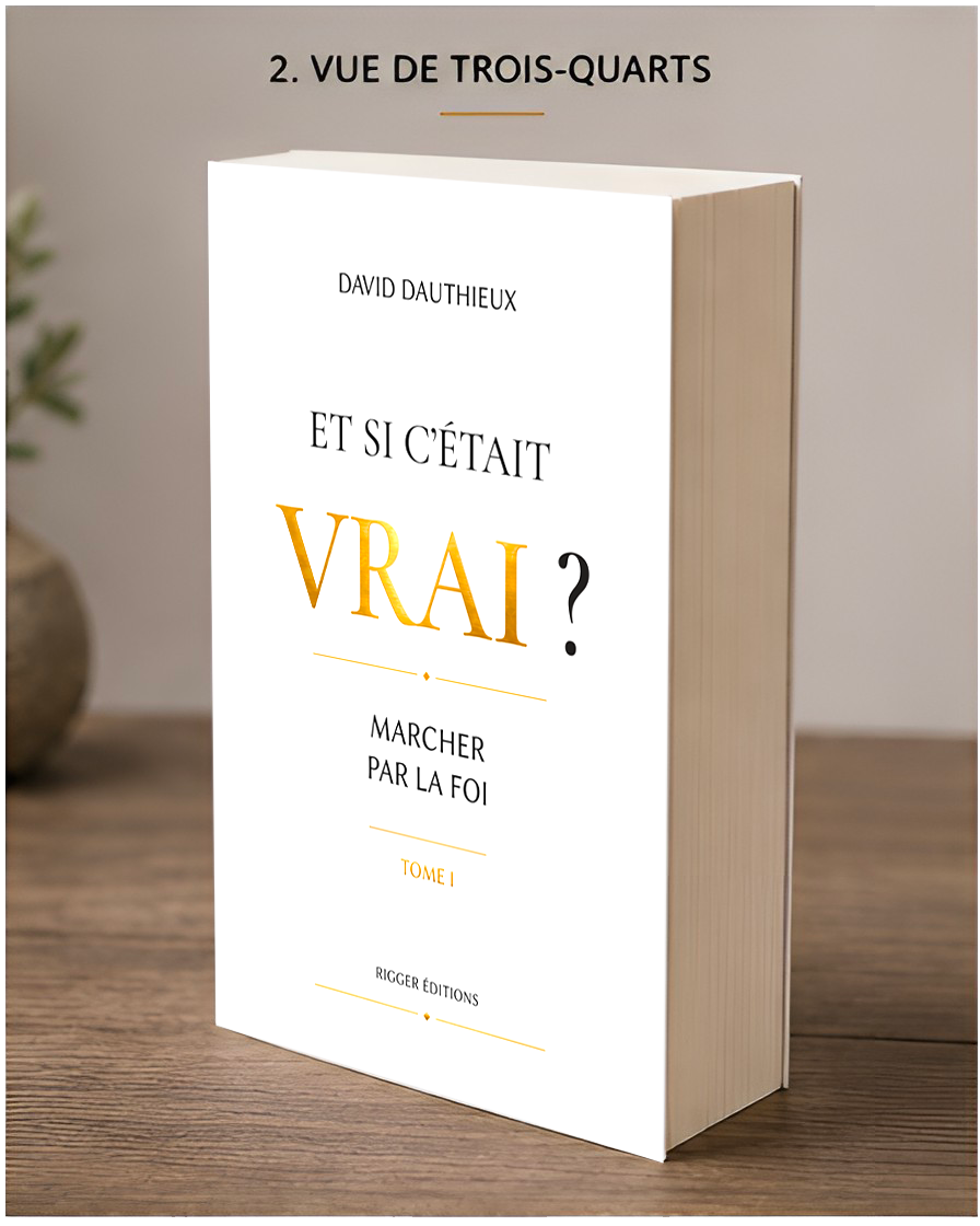 Livre Et si c’était vrai ? de David Dauthieux – vue de trois-quarts